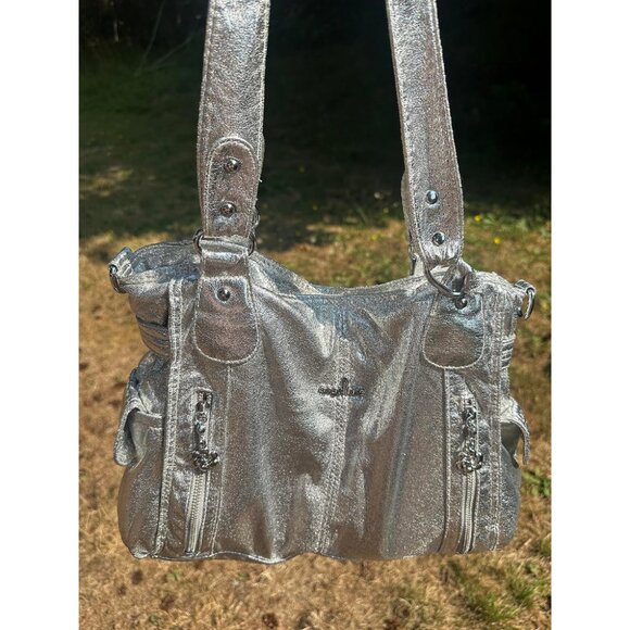 Women's Top-Handle Hobo Casual Shoulder Bags PU Tote Satchel Purse - Picture 1 of 9